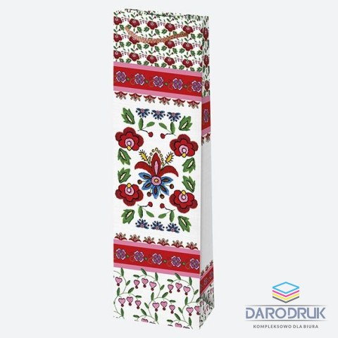 Pol-mak Torba prezentowa butelkowa [mm:] 120x400x 90 Pol-mak (T12)