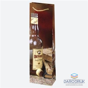 Pol-mak Torba prezentowa butelkowa [mm:] 120x400x 90 Pol-mak (T12)