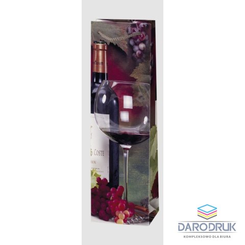 Pol-mak Torba prezentowa butelkowa [mm:] 120x400x 90 Pol-mak (T12)