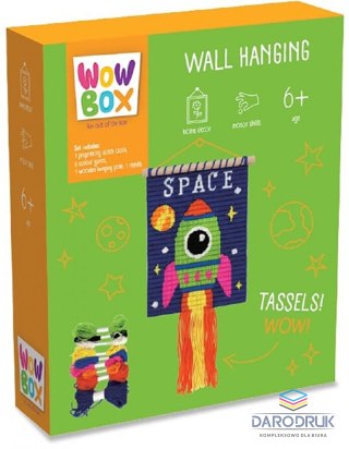 Tm Toys Zestaw kreatywny dla dzieci Wow Box Makrama Rakieta Tm Toys (WOW0924)