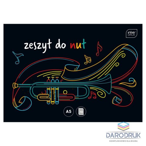 Zeszyt tematyczny A4 16k. pięciolinia (ZENA4LPION)