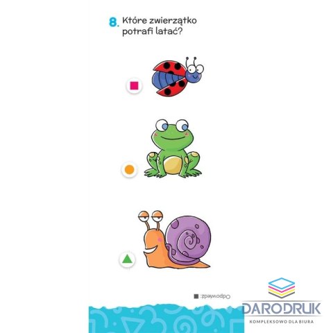 Aksjomat Książka dla dzieci Obrazkowy quiz 3-latka. Sprawdź się! Aksjomat