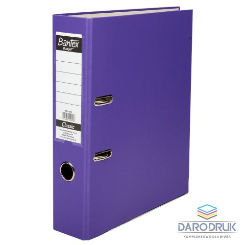 Bantex Segregator dźwigniowy Classic A4 75mm fioletowy Bantex (400143822)