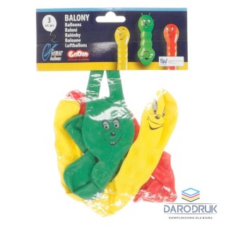 Godan Balon gumowy PREMIUM DŻDŻOWNICE 3 szt mix Godan (GB/PG02)