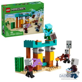 Lego Klocki konstrukcyjne Minecraft Pustynny patrol złosadników Lego (21267)