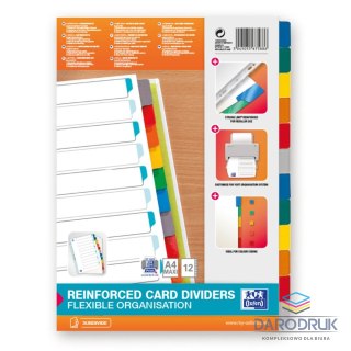 Oxford Przekładka czysta Mylar A4+ biała 170g 12k Oxford (100204983)