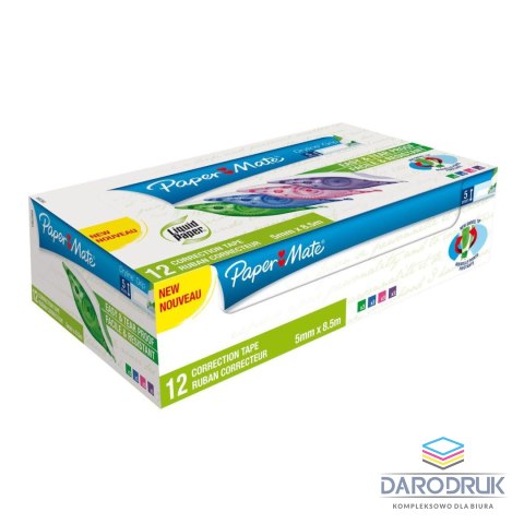 Paper Mate Korektor w taśmie (myszka) 5x8,5 [mm*m] Paper Mate