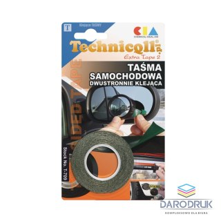 Technicqll Taśma dwustronna dwustronna samochodowa 19x1,5 [mm x m] Technicqll (T-709)