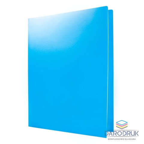 Tetis Skoroszyt A4 5903242103353 niebieski polipropylen PP Tetis (BT619-N (120))