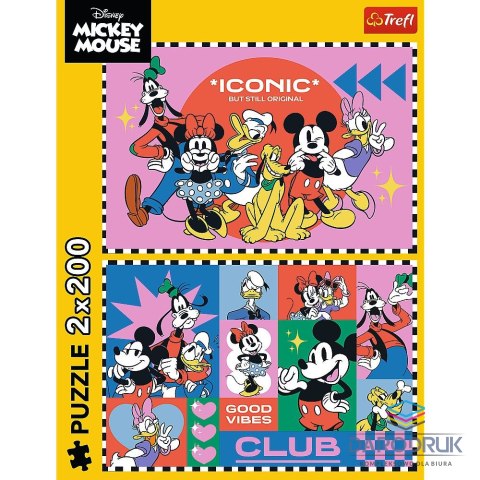 Trefl Puzzle Disney Standard Characters 2x200 el. Trefl (13319)