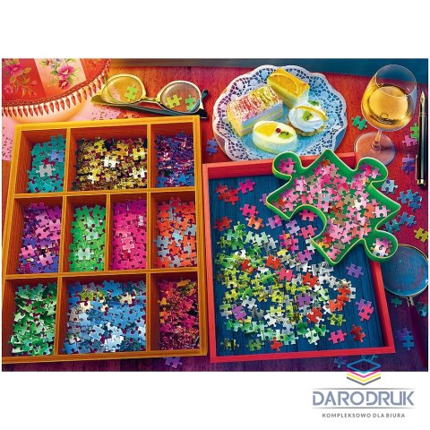 Trefl Puzzle Wieczór z puzzlami 3000 el. Trefl (33079)