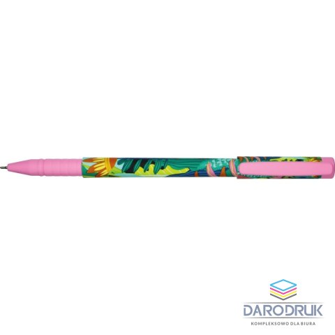 Vinson Długopis olejowy Fashion A25 LIŚCIE wkład niebieski 0,7mm Vinson