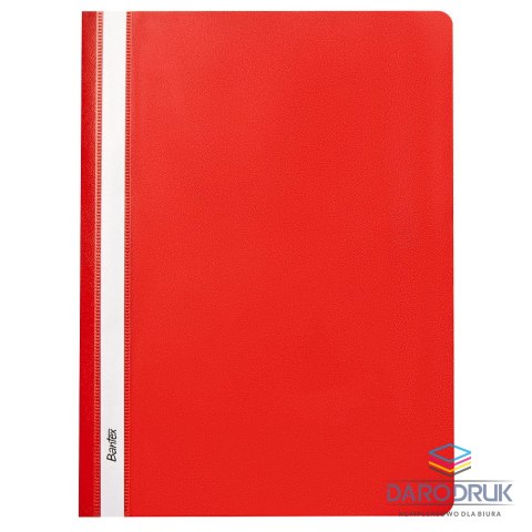 Bantex Skoroszyt A4 czerwony polipropylen PP Bantex (400076729)