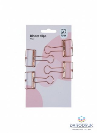 Berlingo Klipsy do spinania dokumentów metal 4 szt 32mm Berlingo (328211)