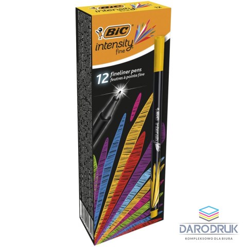 Bic Cienkopis cienkopis wkład żółty 0,4mm 1kol. Bic (950462)