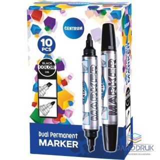 Centrum Marker permanentny wkład czarny okrągła/ścięta końcówka Centrum (0452-1505-01)