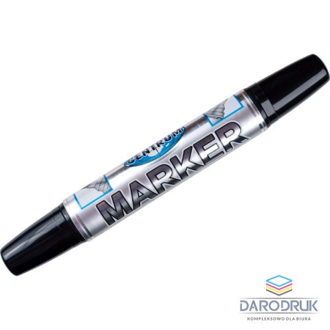 Centrum Marker permanentny wkład czarny okrągła/ścięta końcówka Centrum (0452-1505-01)