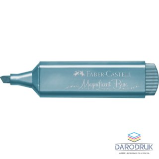 Faber Castell Zakreślacz metaliczny wkład niebieski Faber Castell (154647)