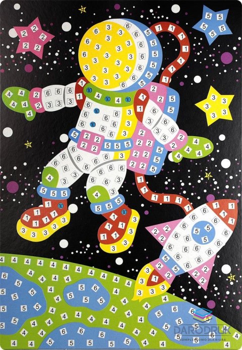 Fun&Joy Mozaika standard KOSMONAUTA Fun&Joy (FJBEVA814)