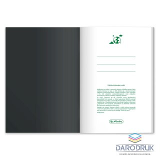 Herlitz Zeszyt A4 Ocean Colors Eco PP 9552431 60k. 70g krata Herlitz (400198130)