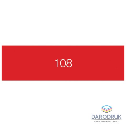 Interdruk Brystol A1 czerwony 200g 20k [mm:] 297x420 Interdruk (BRY108)