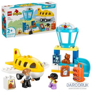 Lego Klocki konstrukcyjne Duplo Pierwszy raz na lotnisku Lego (10443)