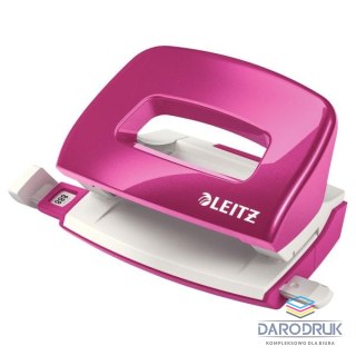 Leitz Dziurkacz WOW mini różowy metaliczny 10k (50601023) Leitz