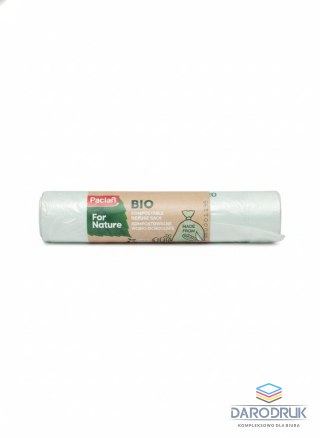 Paclan Worki na śmieci kolor: zielona jasna 70L 6 szt Paclan (P150140)