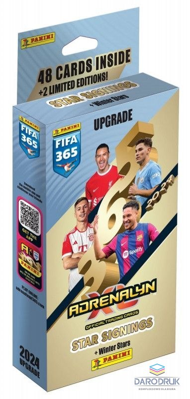 Panini Karty FIFA 365 2024 Adrenalyn XL Upgrade Stars Signings Panini (00949) 1 sztuk