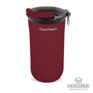 Patio Bidon Cool Pack KUBEK TERMICZNY TOM Burgundy 350ml Patio (Z29010)
