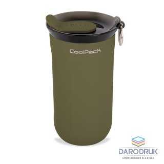 Patio Bidon Cool Pack KUBEK TERMICZNY TOM Olive green 350ml Patio (Z29012)