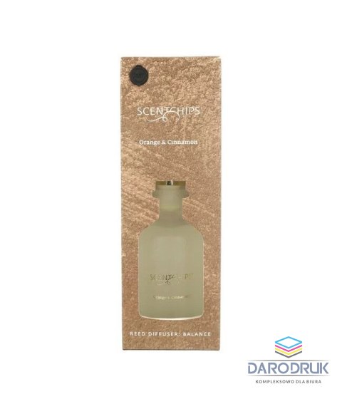 Pavoncella Odświeżacz powietrza Scentchips Dyfuzor patyczkowy Balance Pomarańcza i cynamon 180ml Pavoncella (8716516204703)