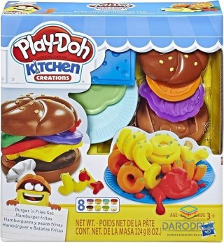 Playdoh Masa plastyczna dla dzieci Ciastolina zestaw Burger mix Playdoh (E5472AS00)
