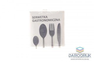 Serwetki Gastronomiczne biała celuloza [mm:] 150x150 (AKU 5786)