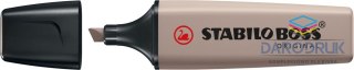 Stabilo Zakreślacz BOSS NATURAL COLORS 4006381599740 wkład szary ciemny 2,0-5,0mm Stabilo (70/186 wam grey)