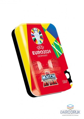 Topps Karty Euro 2024 Topps Cards mini puszka Topps (67912) 31 sztuk
