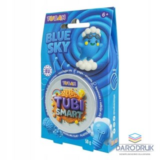 Tuban Plastelina 1 kol. Tubi Smart Blue Sky niebieska jasna 50g Tuban (TU8533)
