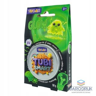 Tuban Plastelina 1 kol. Tubi Smart Glow 50g Tuban (TU8496)