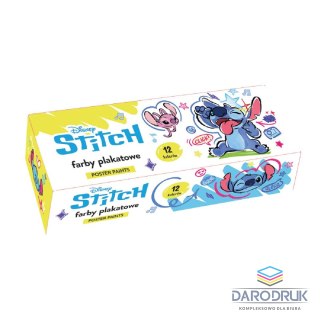 (nd) Farby plakatowe Stitch kolor: mix 20ml 12 kolor. (nd) (0842)