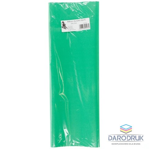 Bibuła gładka zielona gładka zielona 700mm x 500mm (23)