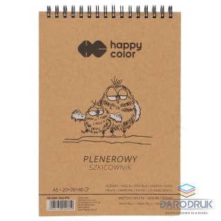 Happy Color Blok artystyczny Happy Color szkicownik A5 80g 70k Happy Color (HA 3808 1520-P70)