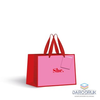 Interdruk Torba prezentowa GOLD torby ozdobne 5902277318046 [mm:] 230x180x 100 Interdruk (23X18X10)