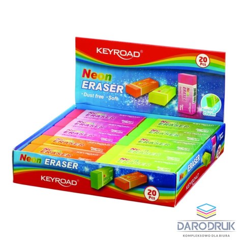 Keyroad Gumka do mazania Neon Keyroad (KR971842)