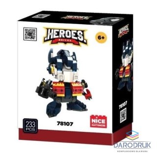 Nice Group Klocki konstrukcyjne Heroes! Blue Truck Soldier 210el. Nice Group (1079)