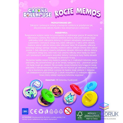 Trefl Gra strategiczna Kocie Memos Trefl (02688)