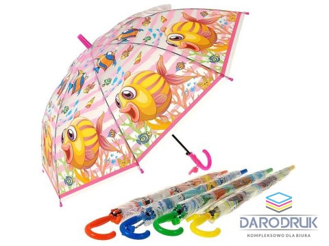 Adar Parasol dziecięca śred.50cm, dł.65cm, z gwizdkiem Adar (591417)