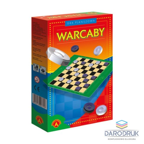 Alexander Gra planszowa Warcaby Mini Alexander (0392)