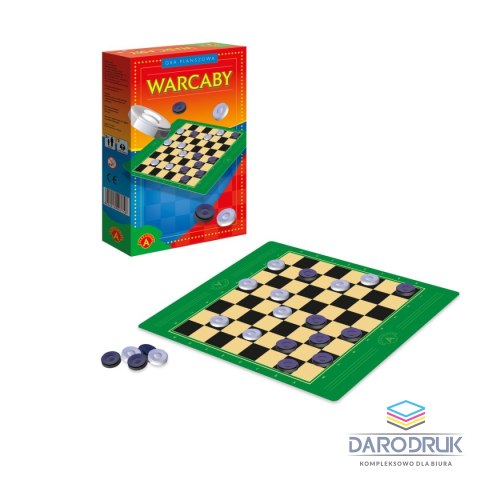 Alexander Gra planszowa Warcaby Mini Alexander (0392)