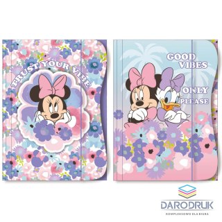 Beniamin Teczka kartonowa na gumkę Minnie Mouse A4 mix Beniamin (6471)