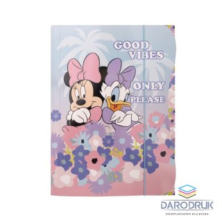 Beniamin Teczka kartonowa na gumkę Minnie Mouse A4 mix Beniamin (6471)